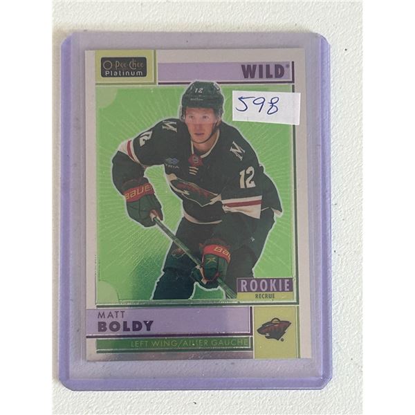 Matt Boldy - Rookie Card