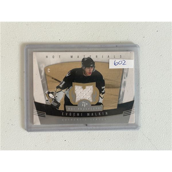 Evgeni Malkin - Jersey Card
