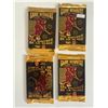 Image 1 : McDonalds Pinnacle Trading Cards (4 Sealed Packs)