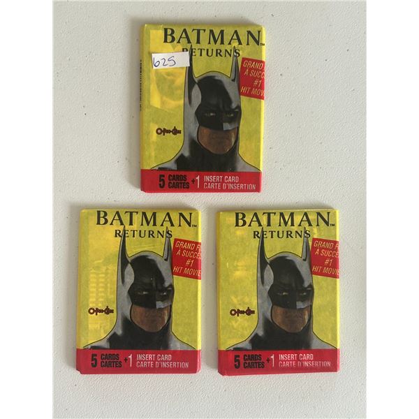 Batman Returns (3 Sealed Wax Packs)