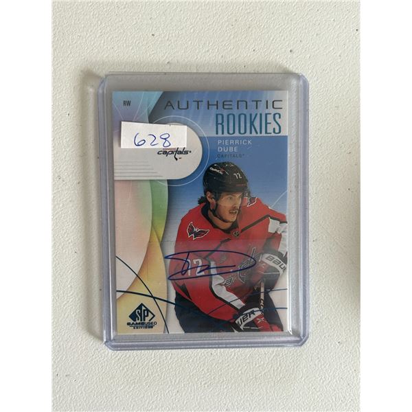 Pierrick Dube - Autographed Rookie Card