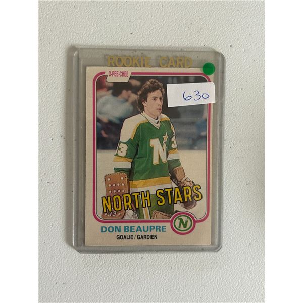 Don Beaupre - Rookie Card