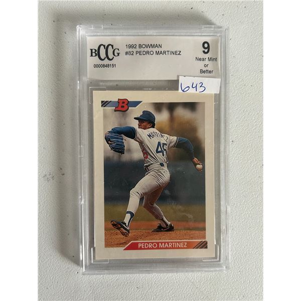 Pedro Martinez - Rookie Card - Near Mint