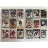 Image 1 : Assorted Rookie Cards - 2 Sheets (18 Hockey Cards)