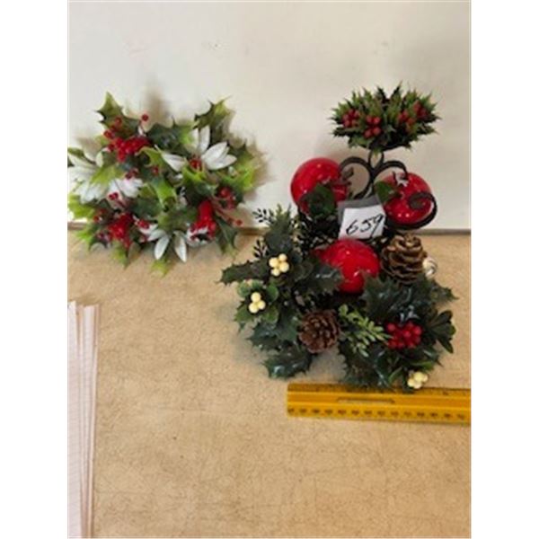 2pc Sm. Reeth Table Candle Holder