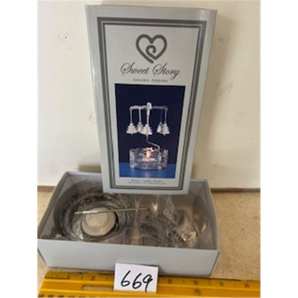 Rotary Candle Holder.