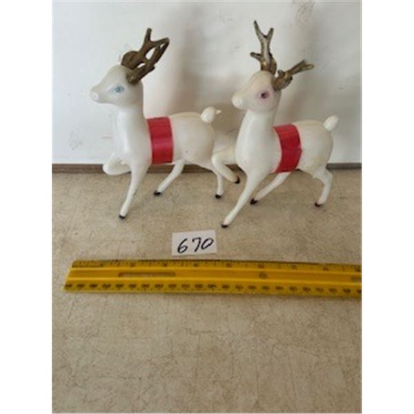 Pair of Reindeer.