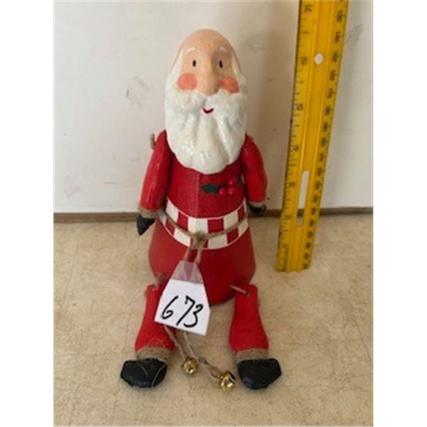 Santa Ornament.