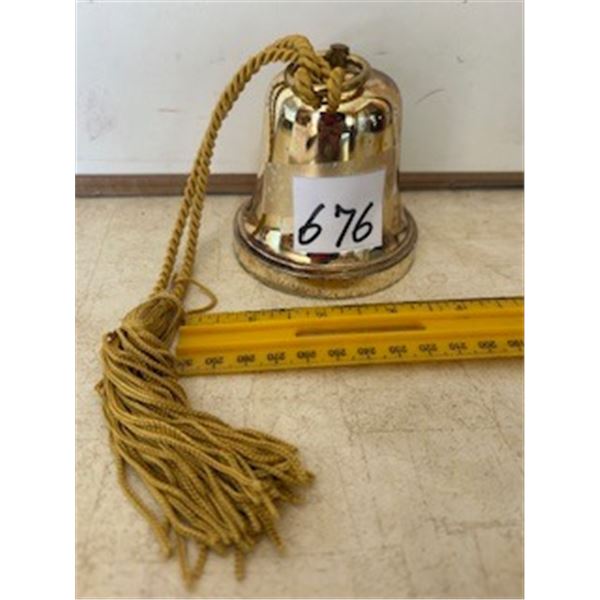 4" Tall Wind-Up Music Bell.