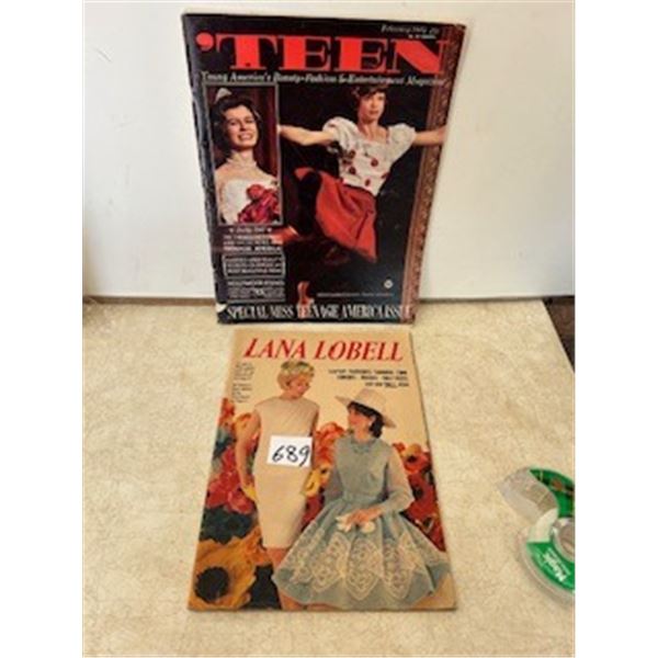 1964 Teen and 1968 Lana Lobell.