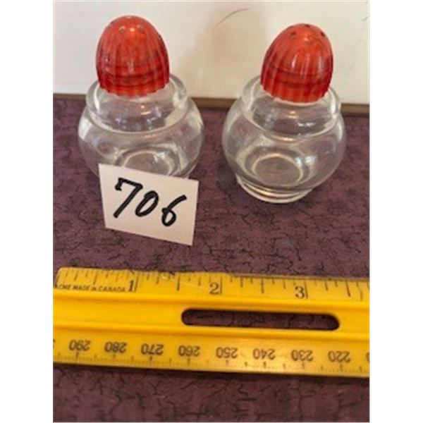 PR. Red Top S + P Set.