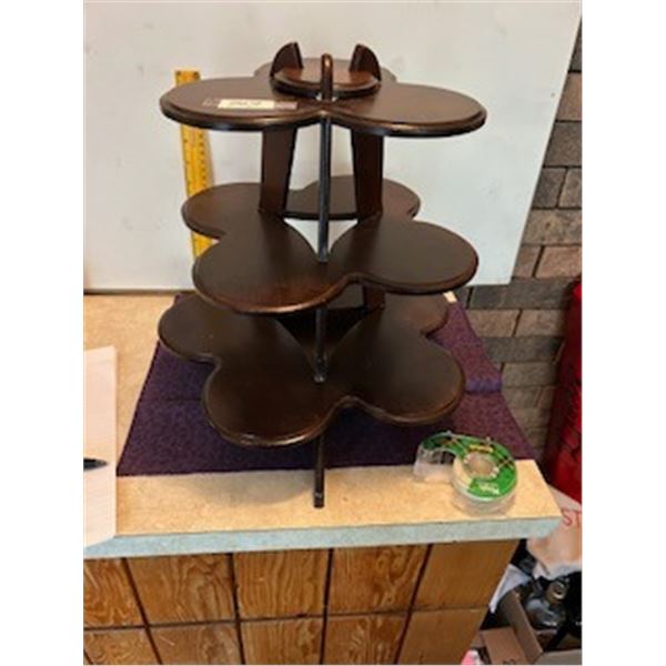 Mcm Danish Teak Tiered SM. Stand.
