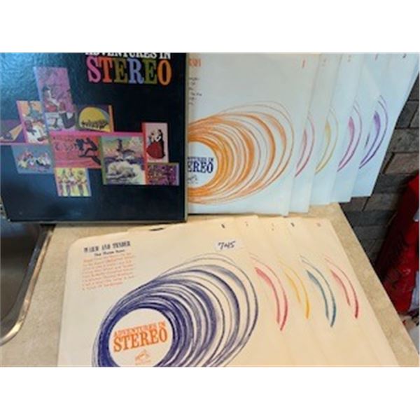 10 L.P.s Adventures In Stereo.