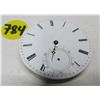 Image 1 : VINTAGE SWISS KEY WIND POCKET WATCH MOVEMENT FOR REPAIR NO KEY,