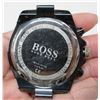 Image 3 : BOSS QTZ CHRONOGRAPH, NEW BATT, RUNS, NEEDS BAND