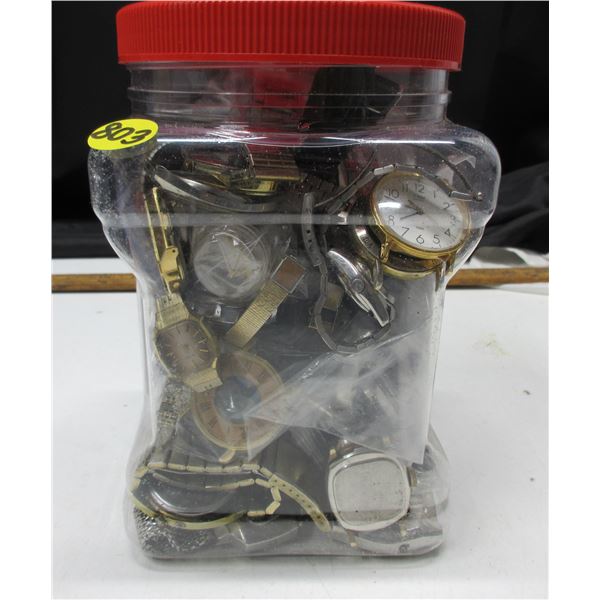 OVER 4 POUNDS JUNK WATCH PARTS FOR PARTS OR REPAIR