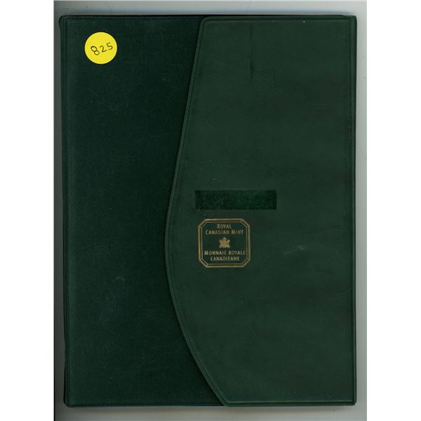 Empty Royal Canadian Mint Album for Canadian Proof Like Sets. Used.