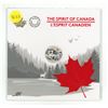 Image 1 : 2017 The Spirit of Canada $3. 99.99% pure Silver. Specimen. Housed in its original RCM folder.