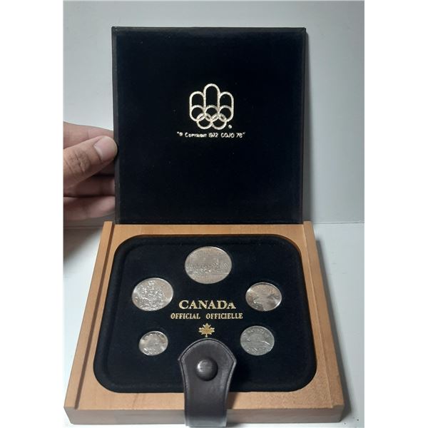 1982 Canadian Year Set. 6-coin set with special 1982 Confederation/Constitution Nickel Dollar. House
