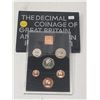 Image 2 : 1971 Decimal Coinage of Great Britain and Northern Ireland. 6-coin Proof set with a special Royal Mi