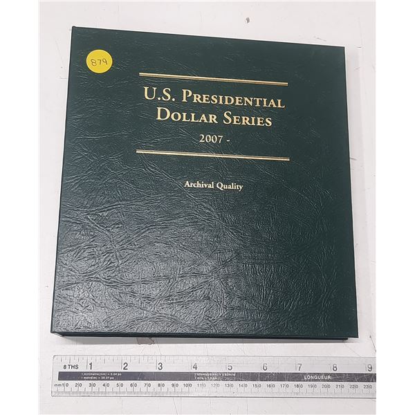 Complete Littleton Coin Album for U.S. Presidential Dollars 2007 – 2016. 76 different dolla