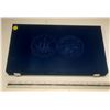 Image 1 : Empty velvet case with 2 trays for storing 64 Canadian Silver Dollars. Used.