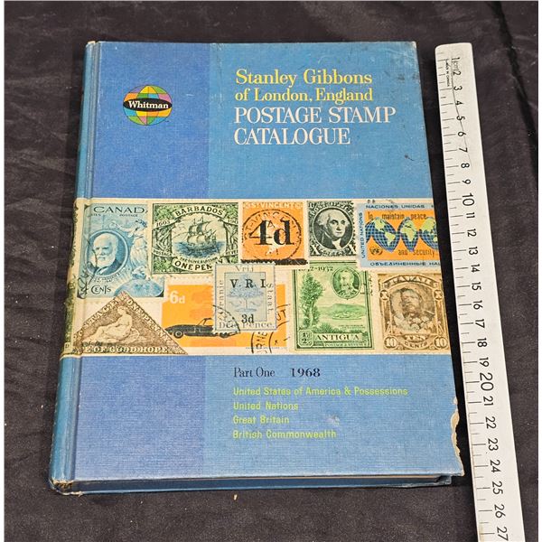 1968 "Stanley Gibbons of London England" Stamp Catalogue. Part 1