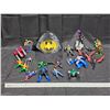 Image 1 : Adjustable Batman Cap + Assorted Action Figures
