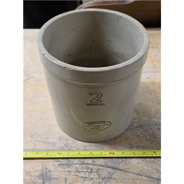 Imperial #2 crock- 10"H