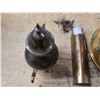 Image 3 : Lot of misc items- brass décor and vase