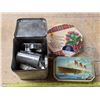 Image 1 : 3 misc tins with contents