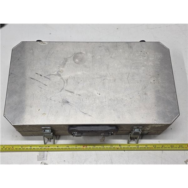 Metal gun carry case- 15" by 10"