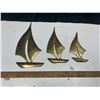 Image 1 : Sailing Boat Metal Wall Decor