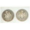 Image 1 : (2) 1967 Canada Silver 50 Cents.