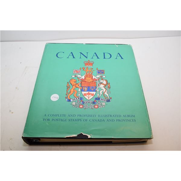 Canada stamp album