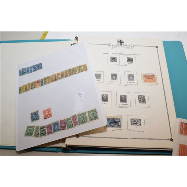 Newfounfland stamp album collection