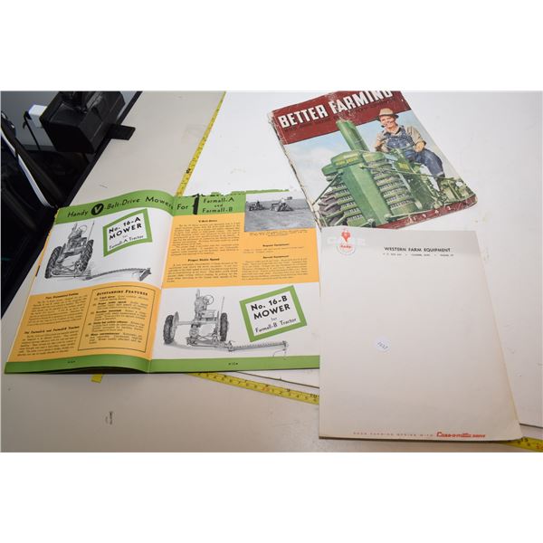 John Deere and IHC Farm papers