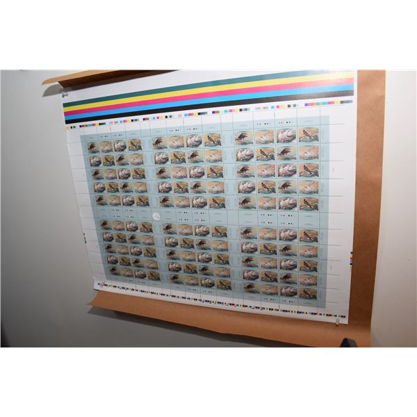 Vintage unhinged canadian stamp collection