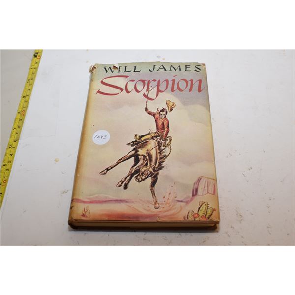 1st edition scorpion by will james book