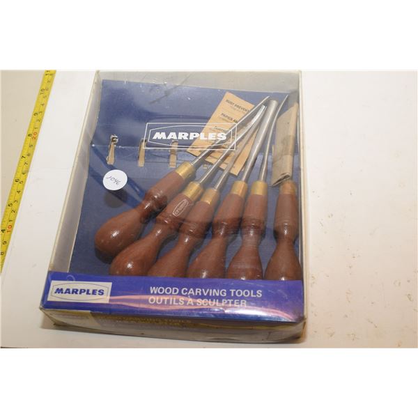 NOS Marples wood carving tools