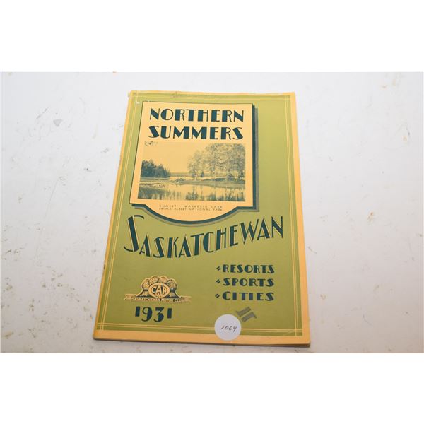 1941 northern sask summers resorts book