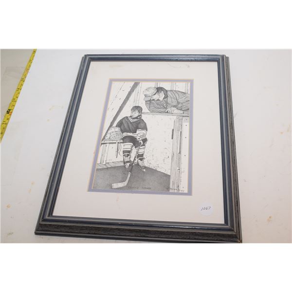 Coach's coner picture by Bernie brown