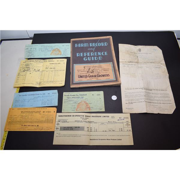 Vintage grain buyers lot