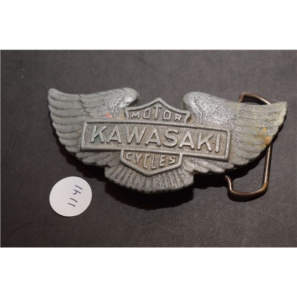 Kawasaki belt buckle
