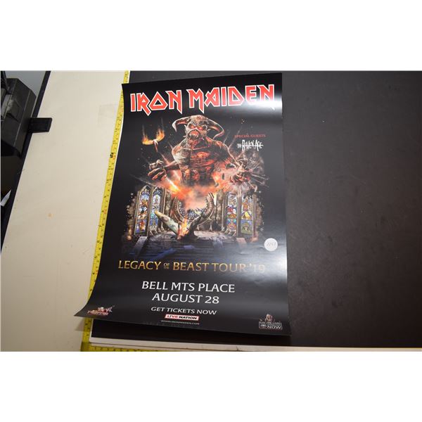 Iron maiden poster- original