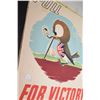Image 1 : Rare cardboard anti Hitler propaganda sign