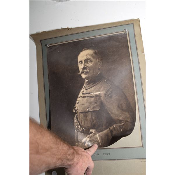 WW1 marshal Foch poster