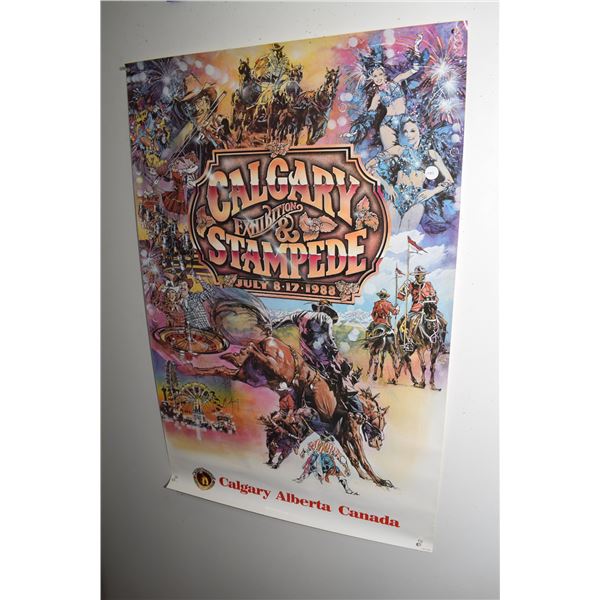 1988 Calgary stampede poster