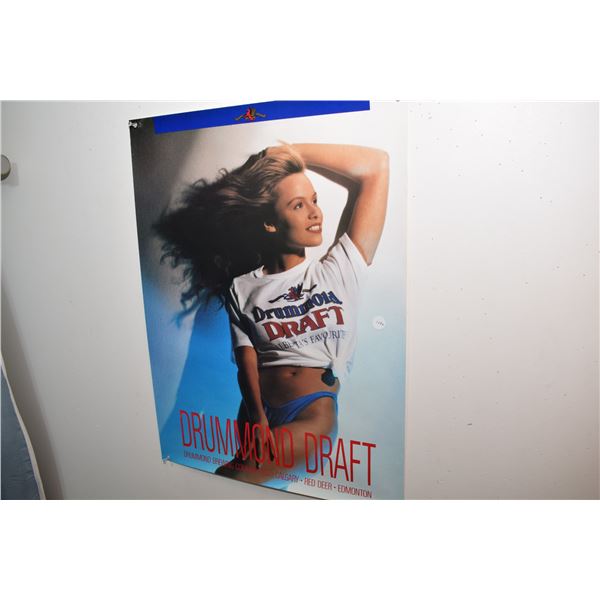 Drummond beer pin up calendar