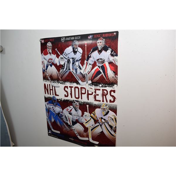 NHL goalie poster